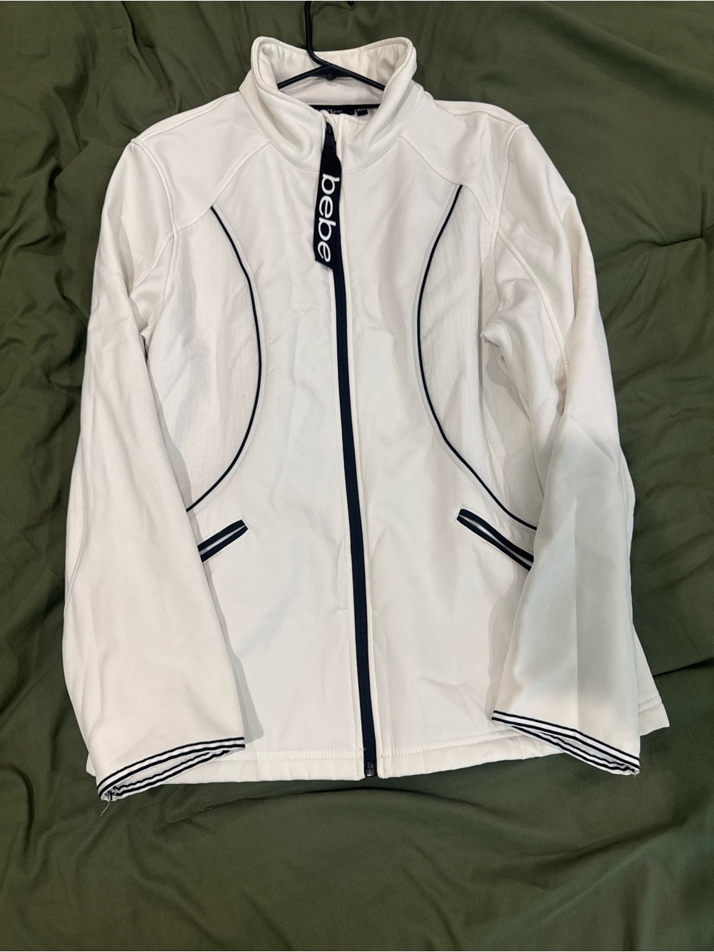 bebe Women's Sport Jacket in White